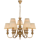 Siedel 9 Pendant Light W/shader